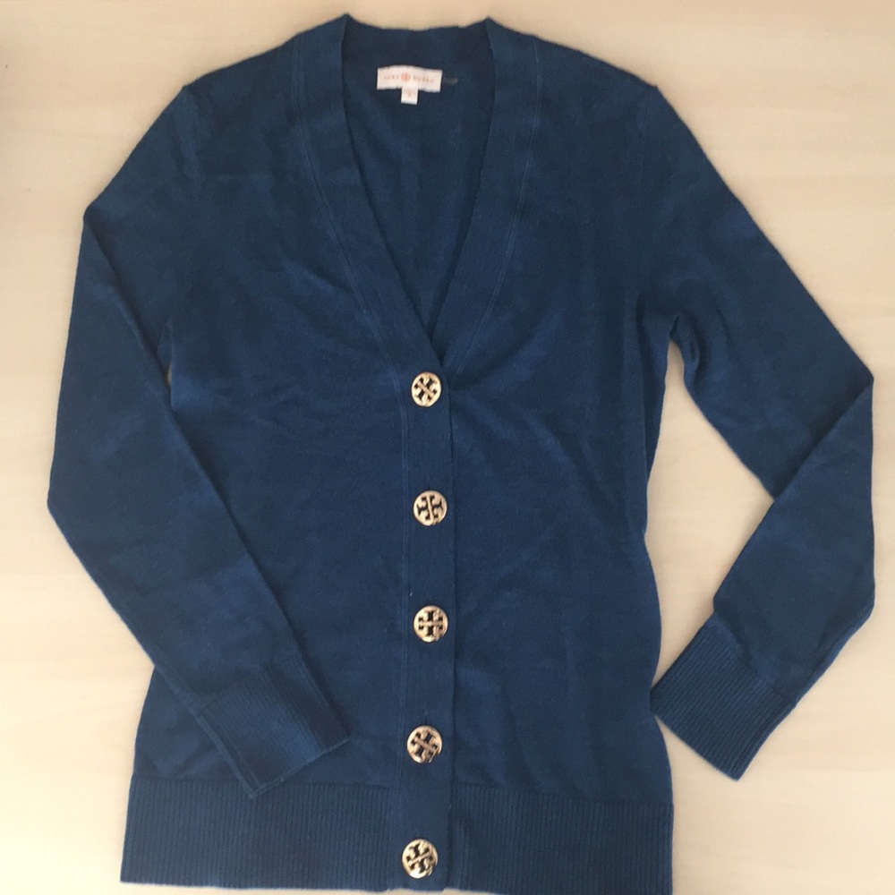 Tory Burch Cardigan Sweater.  Size small